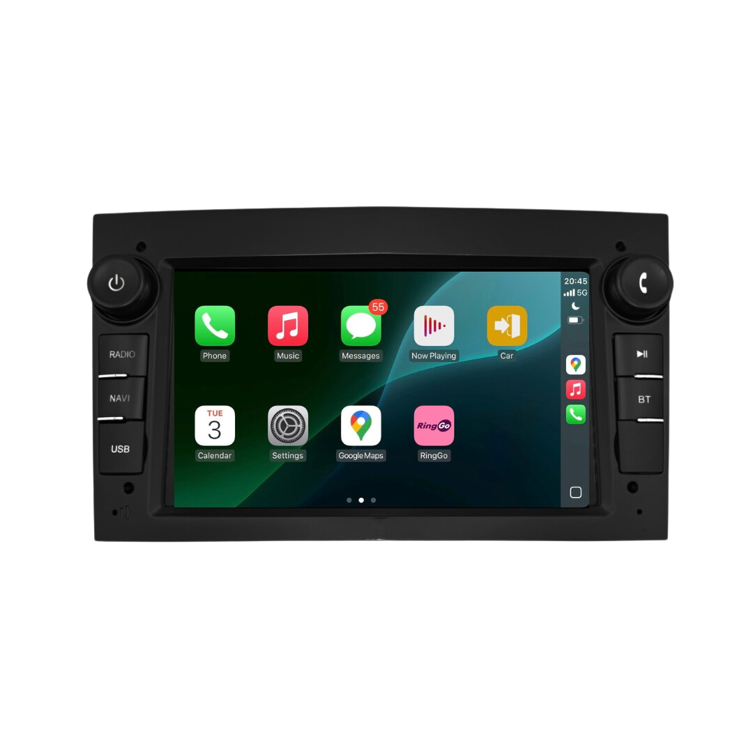 7inch Android 13 Universal Head Unit for Vauxhall | Wireless CarPlay & Android Auto