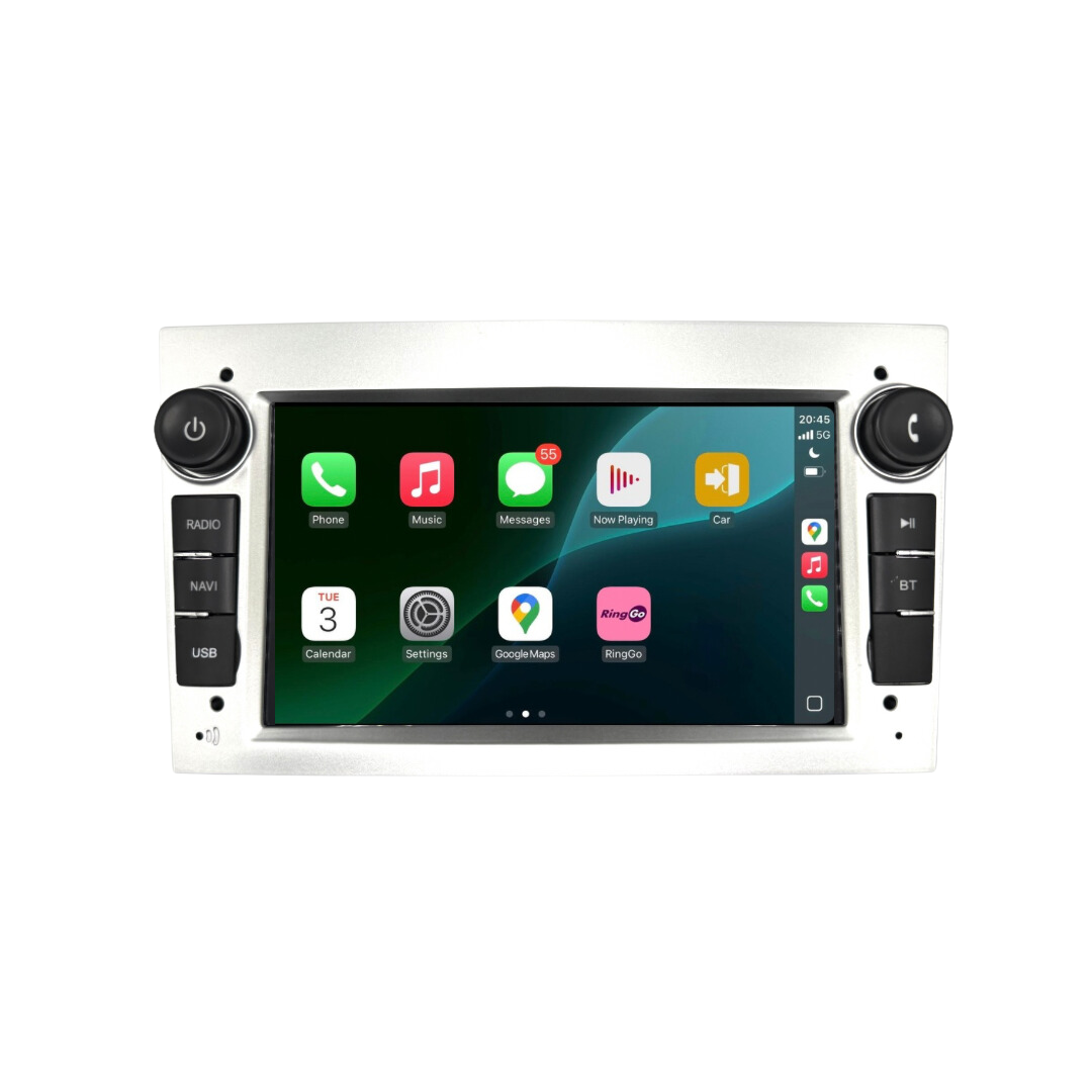 7inch Android 13 Universal Head Unit for Vauxhall | Wireless CarPlay & Android Auto
