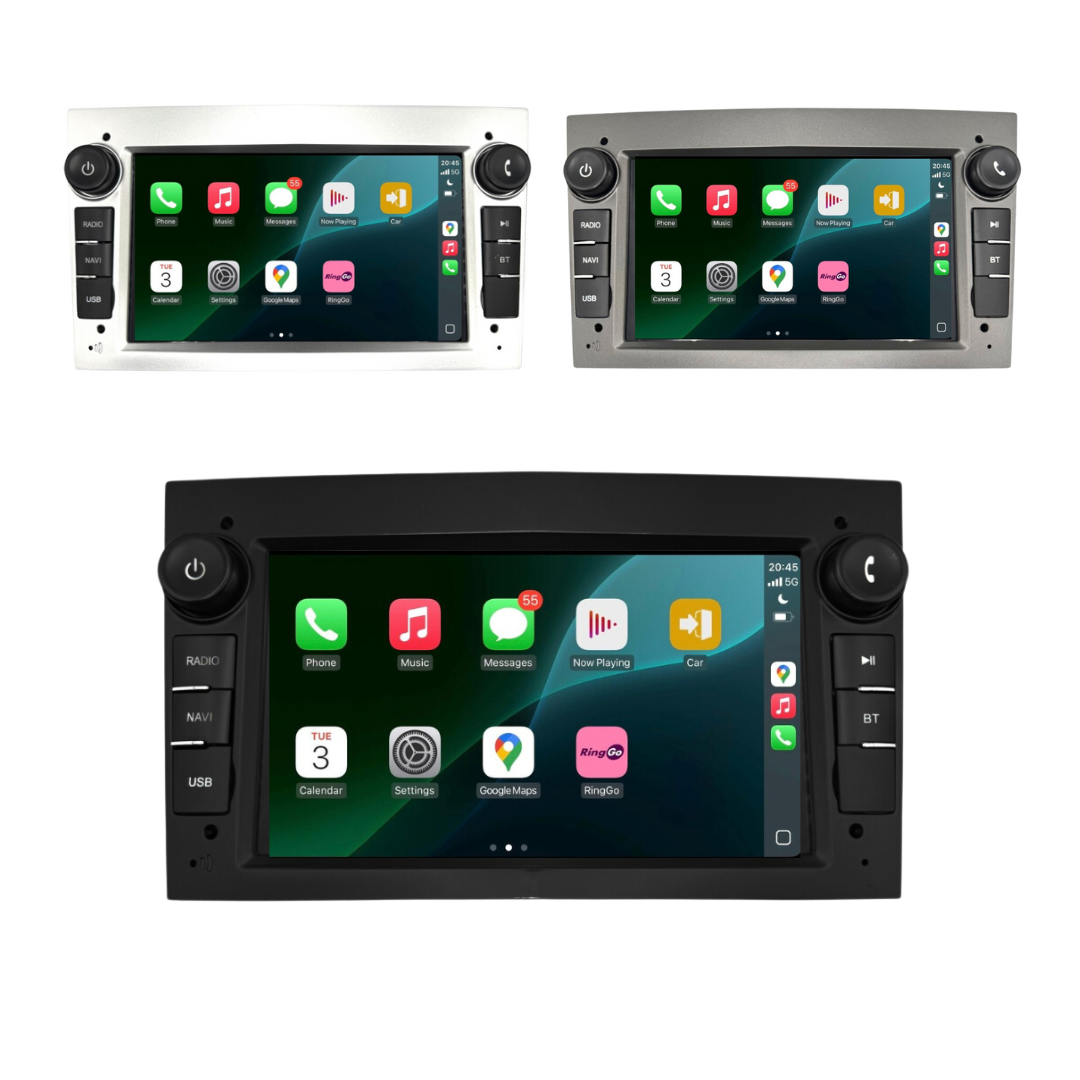 7inch Android 13 Universal Head Unit for Vauxhall | Wireless CarPlay & Android Auto